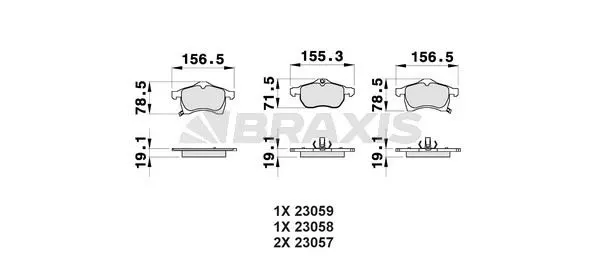 DİSK BALATA BRAXIS AB0031