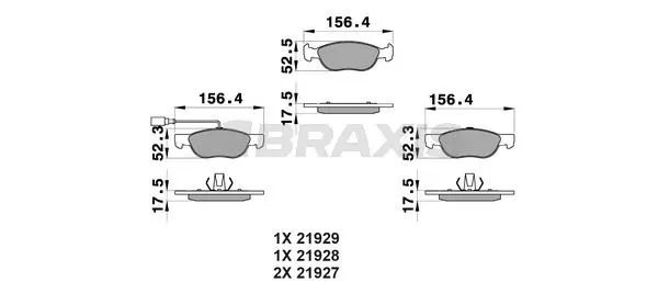 DİSK BALATA BRAXIS AB0041