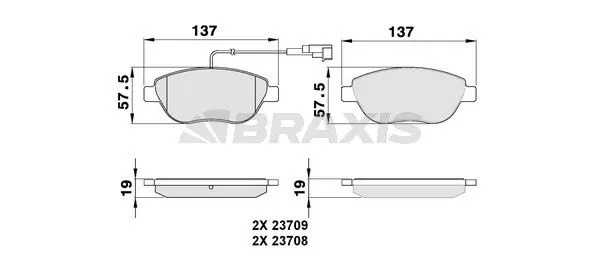 DİSK BALATA BRAXIS AB0045