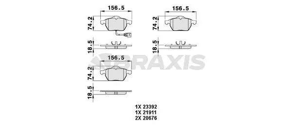 DİSK BALATA BRAXIS AB0049