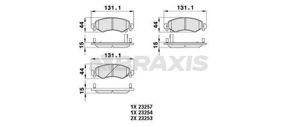 DİSK BALATA BRAXIS AB0051