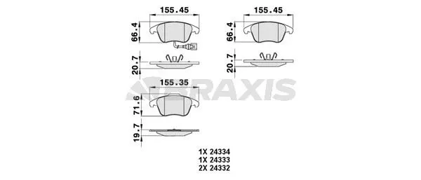 DİSK BALATA BRAXIS AB0059