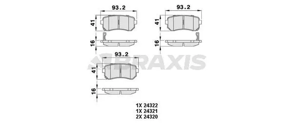 DİSK BALATA BRAXIS AB0065