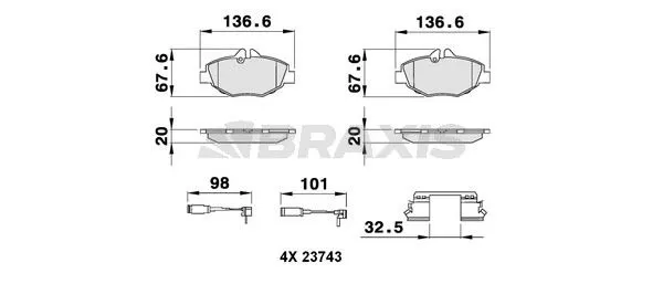 DİSK BALATA BRAXIS AB0073