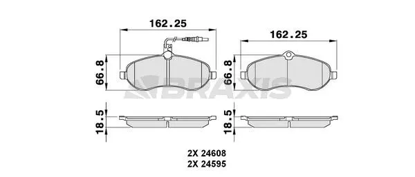 DİSK BALATA BRAXIS AB0083