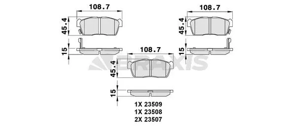 DİSK BALATA BRAXIS AB0095