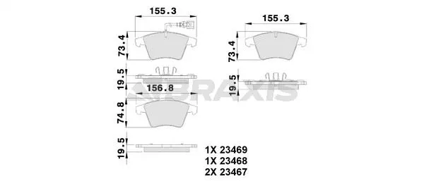 DİSK BALATA BRAXIS AB0099