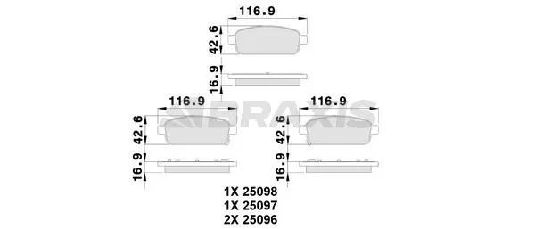 DİSK BALATA BRAXIS AB0100