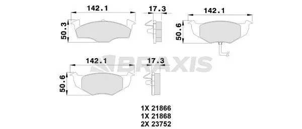 DİSK BALATA BRAXIS AB0102