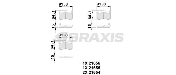 DİSK BALATA BRAXIS AB0105