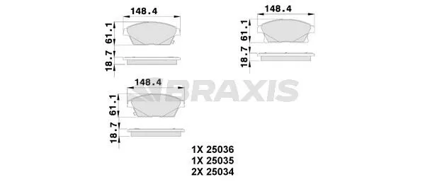 DİSK BALATA BRAXIS AB0107