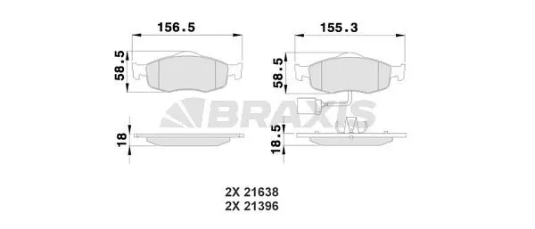 DİSK BALATA BRAXIS AB0116