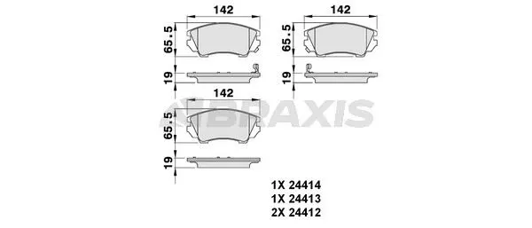 DİSK BALATA BRAXIS AB0144