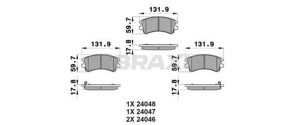 DİSK BALATA BRAXIS AB0145