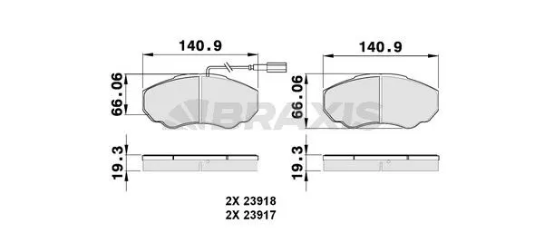 DİSK BALATA BRAXIS AB0146