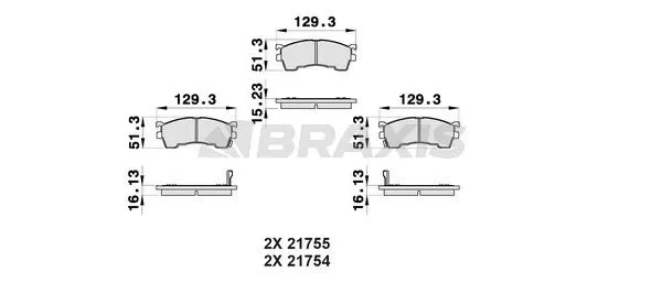 DİSK BALATA BRAXIS AB0157