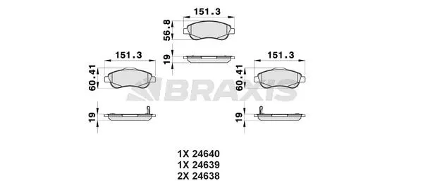 DİSK BALATA BRAXIS AB0162