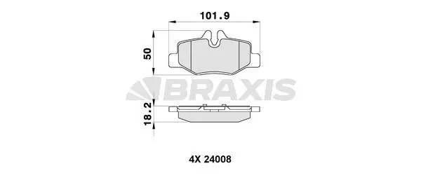 DİSK BALATA BRAXIS AB0164