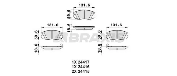 DİSK BALATA BRAXIS AB0167