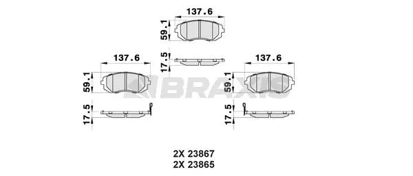 DİSK BALATA BRAXIS AB0173