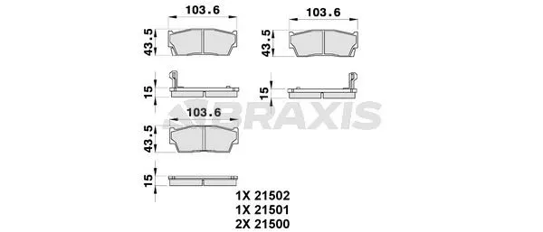 DİSK BALATA BRAXIS AB0175