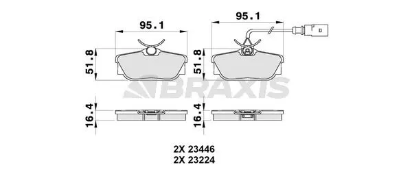 DİSK BALATA BRAXIS AB0184