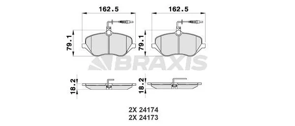 DİSK BALATA BRAXIS AB0194