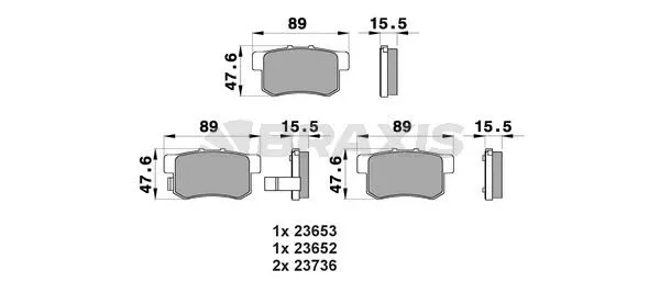 DİSK BALATA BRAXIS AB0205
