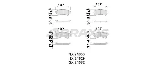 DİSK BALATA BRAXIS AB0207