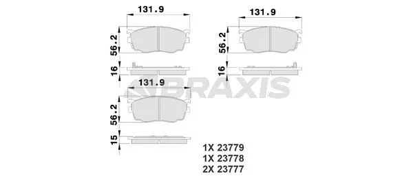DİSK BALATA BRAXIS AB0209