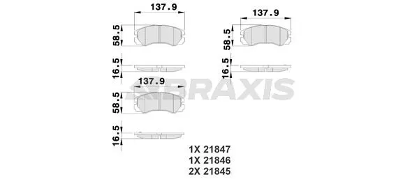 DİSK BALATA BRAXIS AB0212