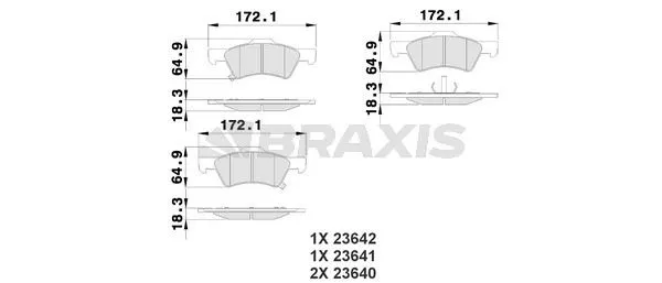DİSK BALATA BRAXIS AB0214