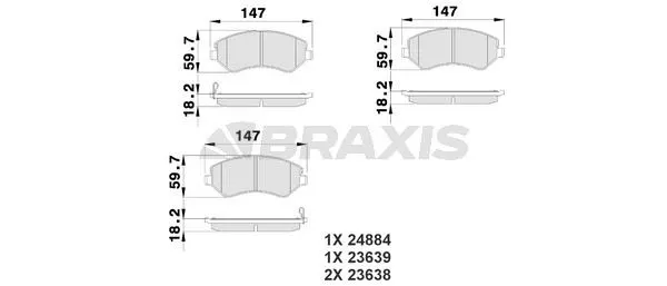DİSK BALATA BRAXIS AB0217