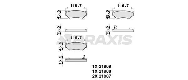 DİSK BALATA BRAXIS AB0218