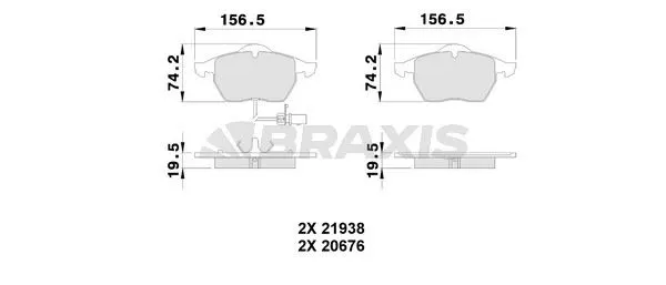 DİSK BALATA BRAXIS AB0224