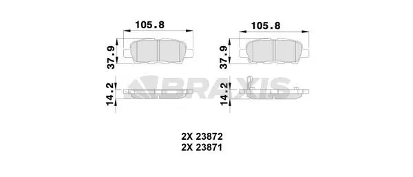 DİSK BALATA BRAXIS AB0225