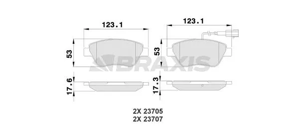 DİSK BALATA BRAXIS AB0228