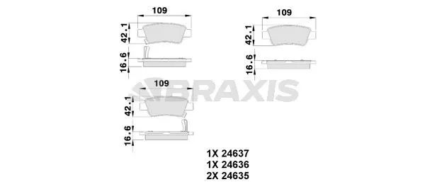 DİSK BALATA BRAXIS AB0232