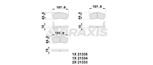 DİSK BALATA BRAXIS AB0239