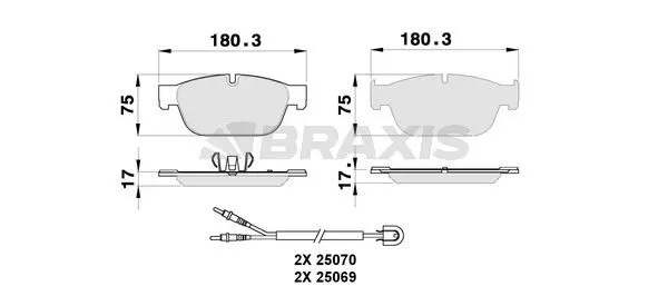 DİSK BALATA BRAXIS AB0269