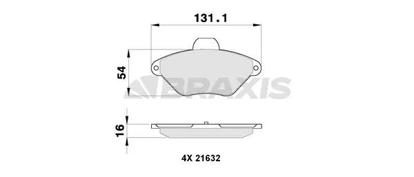 DİSK BALATA BRAXIS AB0271