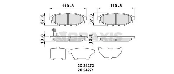 DİSK BALATA BRAXIS AB0280