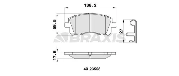DİSK BALATA BRAXIS AB0288