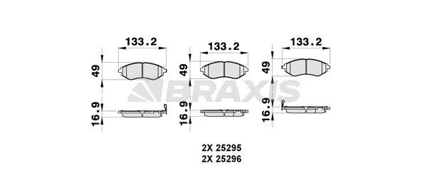 DİSK BALATA BRAXIS AB0293