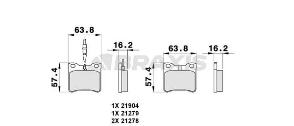 DİSK BALATA BRAXIS AB0294