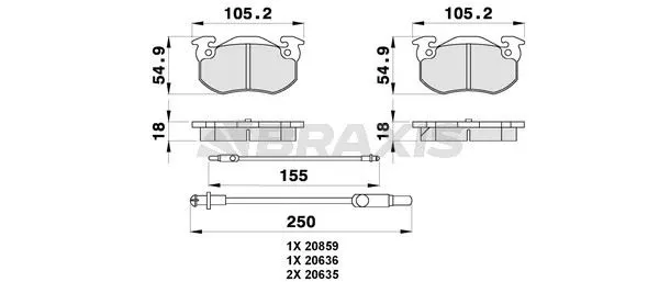 DİSK BALATA BRAXIS AB0302