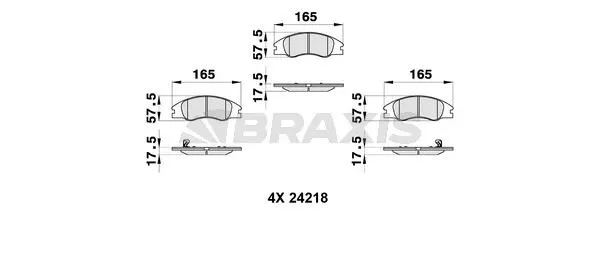 DİSK BALATA BRAXIS AB0310