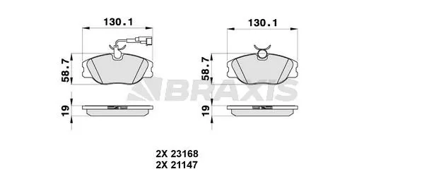 DİSK BALATA BRAXIS AB0315