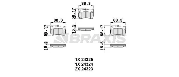 DİSK BALATA BRAXIS AB0319