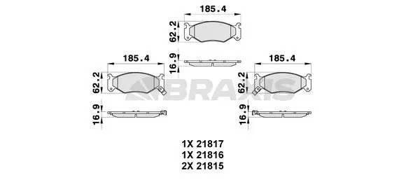 DİSK BALATA BRAXIS AB0326